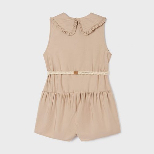 Φόρμα γιακάς ζώνη ώχρα