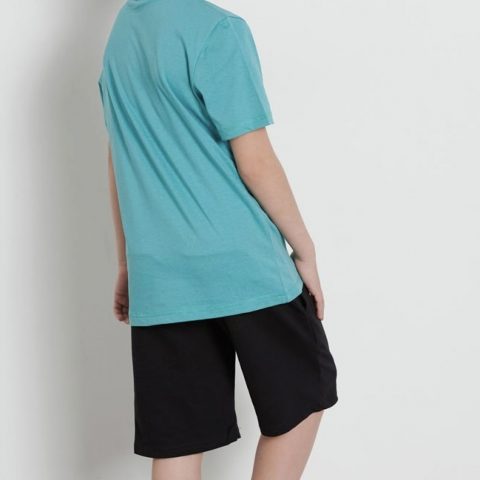 Βερμούδα μακό μαύρη logo