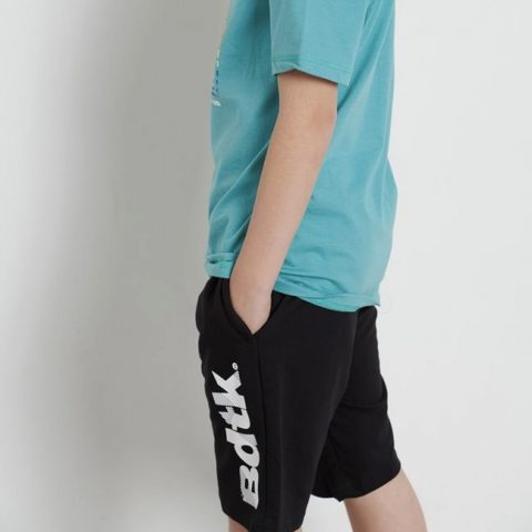 Βερμούδα μακό μαύρη logo