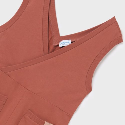 Σαλοπέτα μακριά φούτερ ECOFRIENDS σομόν 