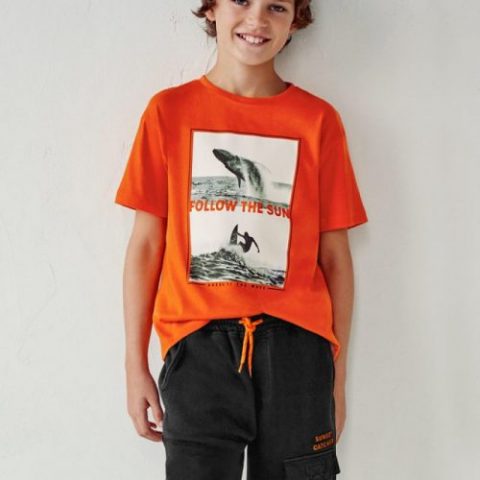 Βερμούδα κέντημα μαύρο