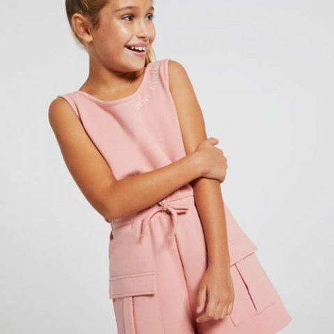 Φόρμα φούτερ ροζ