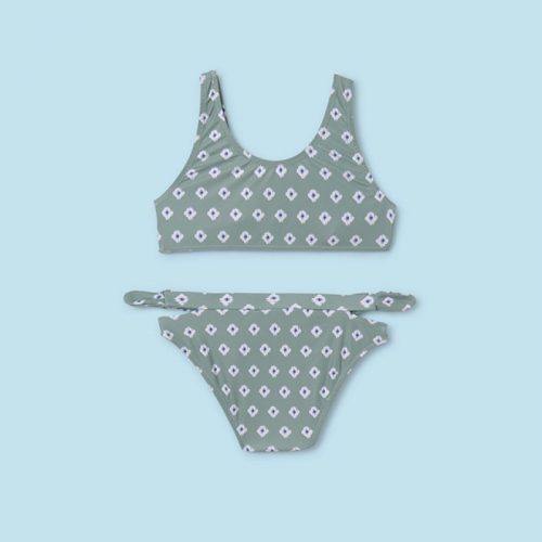 Μπικίνι φιόγκος πράσινο