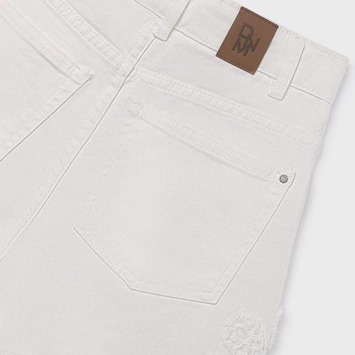 Παντελόνι κοντό εκρού