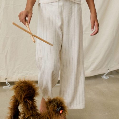 Παντελόνι μακρύ λινό