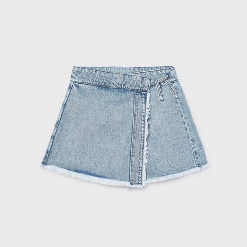 Φούστα παντελόνι τζιν ανοιχτό