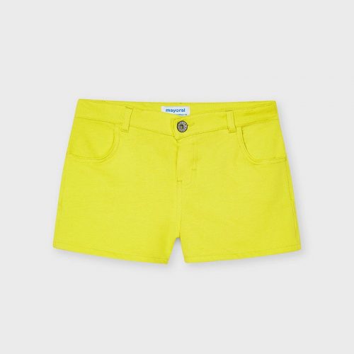 Mayoral Παντελόνι κοντό φούτερ λεμονί