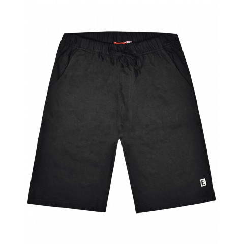 Energiers Βερμούδα μακό μονόχρωμη μαύρο