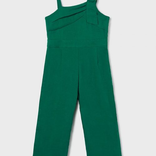 Mayoral Φόρμα μακριά ασύμμετρη λινή σμαραγδί