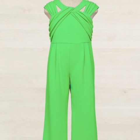 abel & lula Φόρμα μακριά κρεπ μέντα