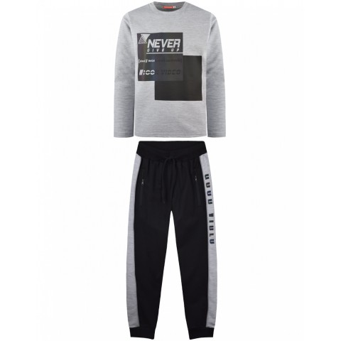 Energiers Φόρμα τύπωμα Never μαύρο