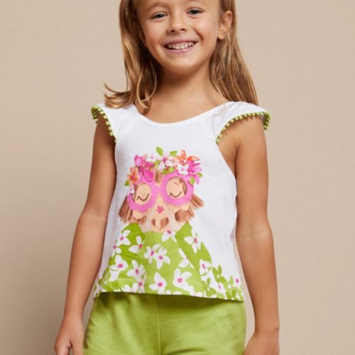 Mayoral Σετ 2 τεμαχίων Better Cotton ακτινίδιο