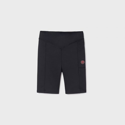 Mayoral Παντελόνι κολάν κοντό μαύρο