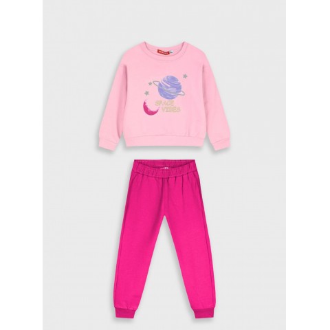 Energiers Φούτερ φόρμα με τύπωμα φούξια