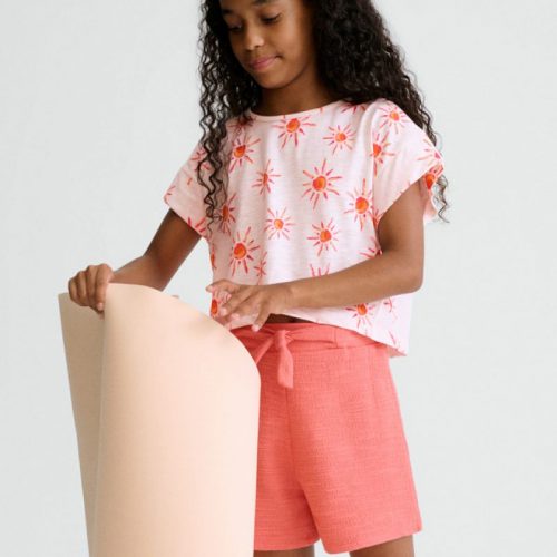 Mayoral Παντελόνι κοντό φλαμίνγκο