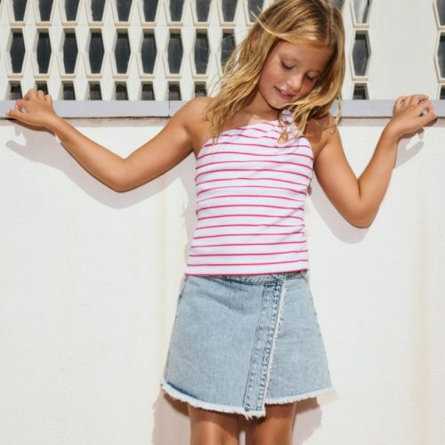 Mayoral Φούστα παντελόνι τζιν ανοιχτό