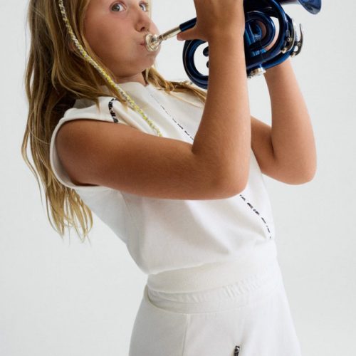 Mayoral Σετ φούστα μπεζ